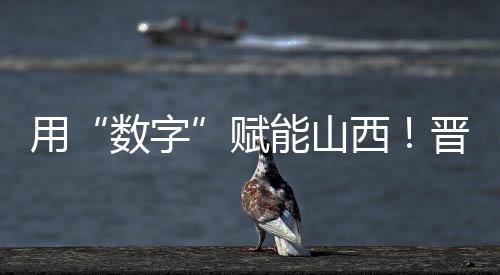 用“数字”赋能山西！晋阳湖·数字经济发展峰会启幕
