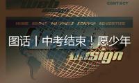 图话丨中考结束！愿少年未来可期