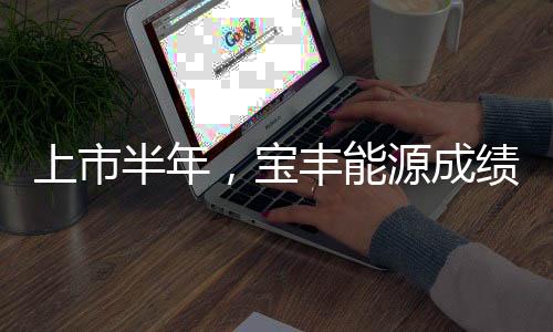 上市半年，宝丰能源成绩怎么样？