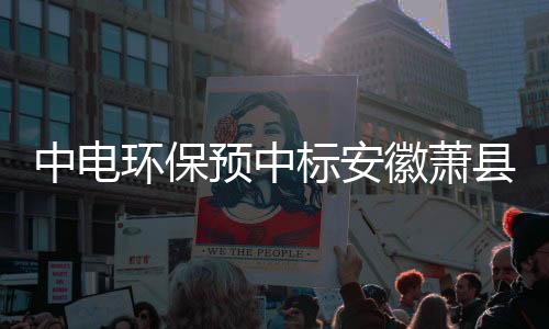 中电环保预中标安徽萧县乡镇污水处理工程PPP项目