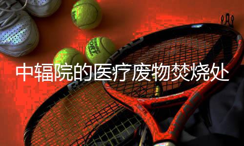 中辐院的医疗废物焚烧处理技术受环保部推荐