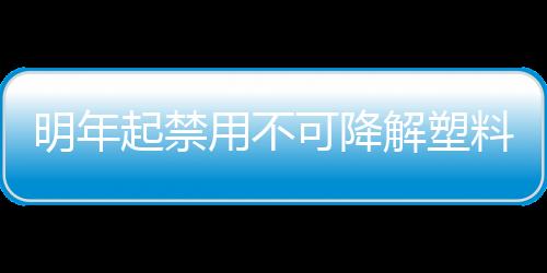 明年起禁用不可降解塑料购物袋！餐饮打包外卖都不能用了