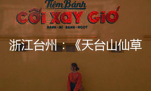 浙江台州：《天台山仙草图鉴》开启仙侠奇遇之旅