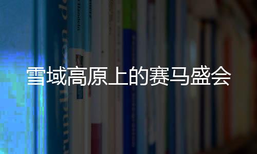 雪域高原上的赛马盛会