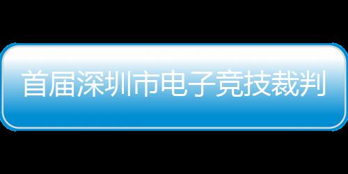 首届深圳市电子竞技裁判培训班落幕  四大讲座聚焦电竞发展之道
